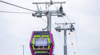 Teleférico de Morelia alcanza 85% de avance y entra en pruebas técnicas