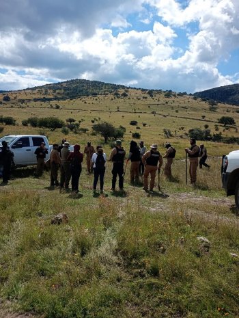 Comisión Local de Búsqueda despliega operativo forense y en vida en Monte Escobedo y Trancoso