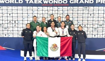 México suma dos oros y dos bronces en el Grand Prix Mundial de Para Taekwondo París 2026