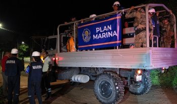 Marina despliega operativo por huracán Simón en Colima, Jalisco, Michoacán, Nayarit y Guerrero