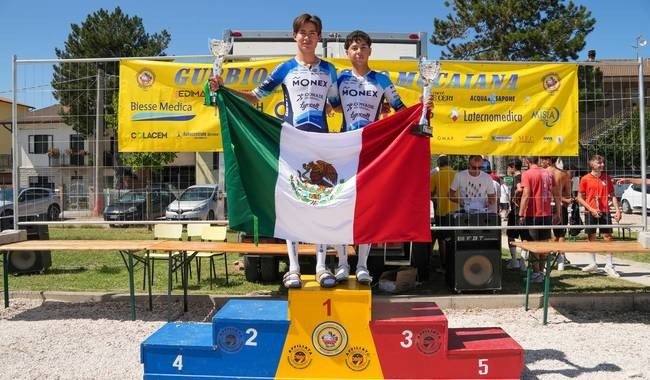 A.R. Monex Pro Cycling Team cierra 2026 con 45 podios y 16 victorias en Europa