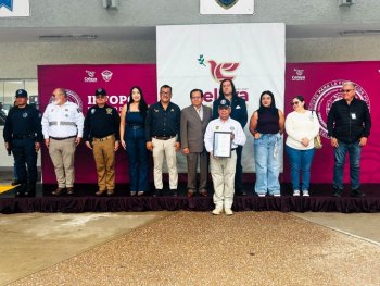 INFOPOL Celaya recibe por primera vez el Distintivo de Buenas Prácticas Ambientales de la PAOT