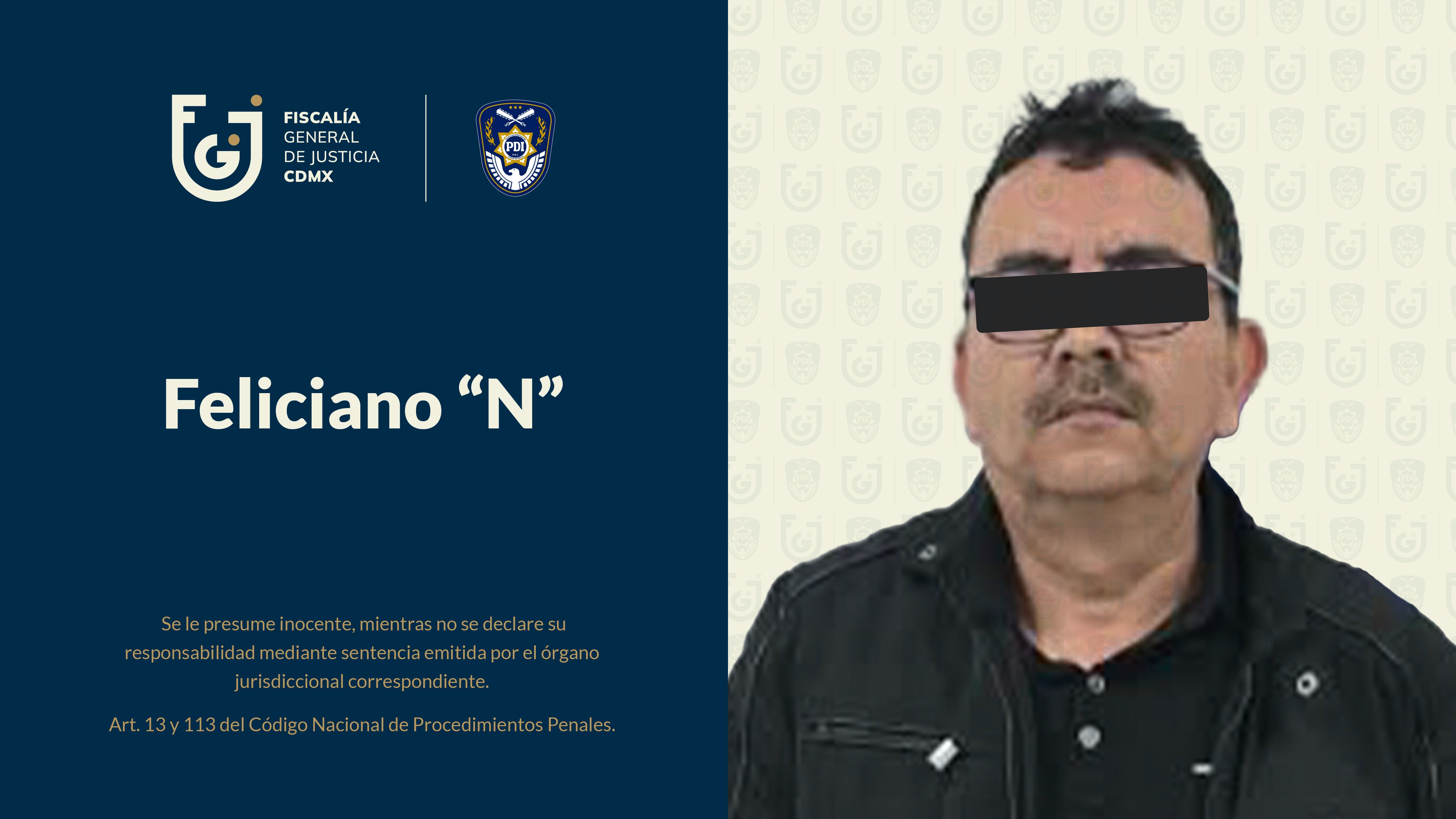 Fiscalía CDMX detiene a “El Dámaso”, presunto líder del Cártel de Tláhuac
