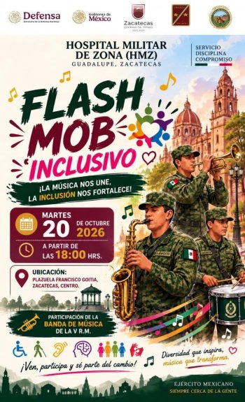 Hospital Militar de Zona de Guadalupe celebra 26 años con actividades del 19 al 24 de octubre