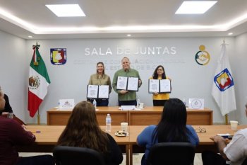 ICATEBCS y Centro de Conciliación Laboral firman convenio para capacitar a su personal