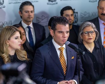 Secretario de Gobierno de Nuevo León destaca avances en seguridad y Metro en el quinto informe