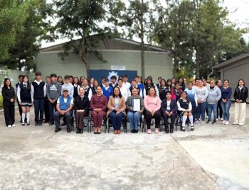 Telesecundaria 54 de Abasolo recibe distintivo de Buenas Prácticas Ambientales