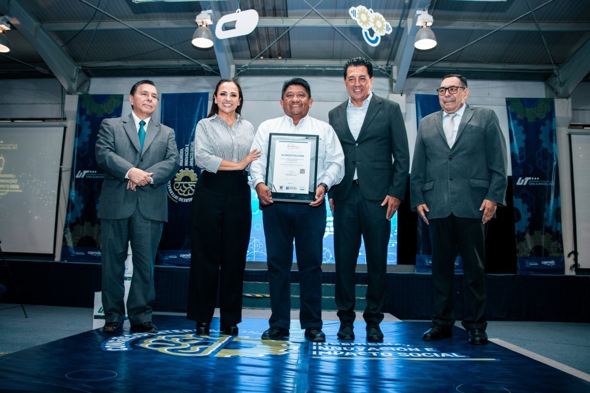 UT San Juan acredita cuatro programas ante CIEES; 94.8% de su matrícula cursa planes certificados
