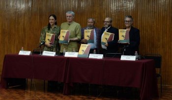Presentan catálogo de la exposición El Juego de Pelota en Tenochtitlan en el Museo del Templo Mayor