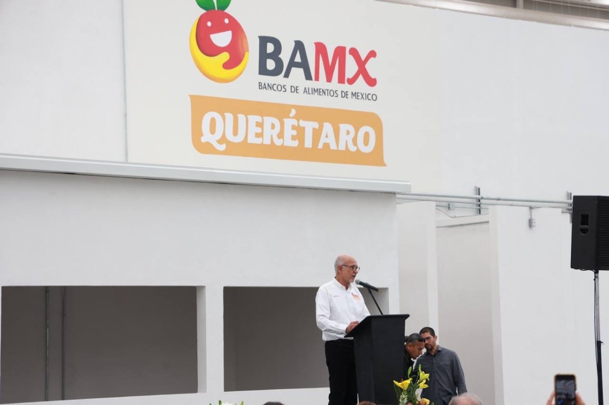 Banco de Alimentos de Querétaro celebra 30 años con avances en nuevo almacén