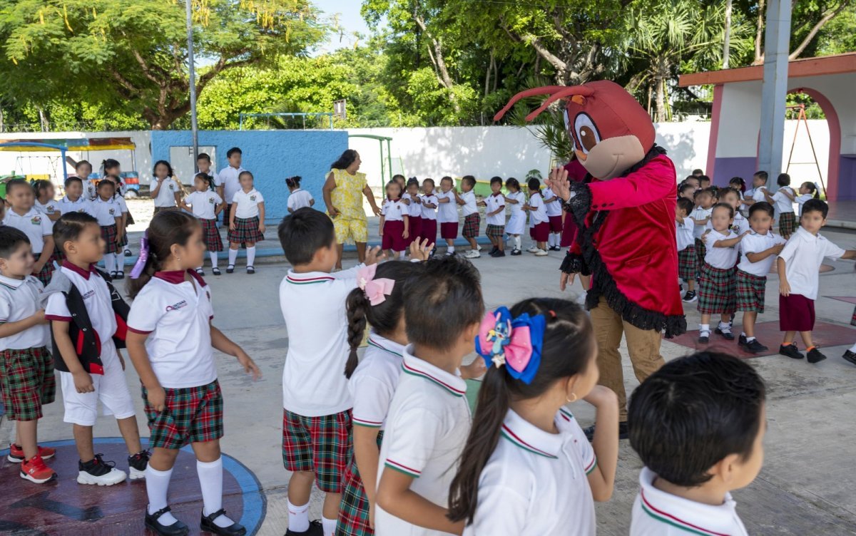FPMC lleva el legado de Cri-Cri a preescolares de Cozumel con música y arte