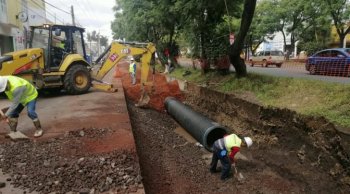 Avanza sustitución de tubería pluvial en el poniente de Morelia por obras del Morebús
