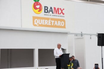 Banco de Alimentos de Querétaro celebra 30 años con avances en nuevo almacén