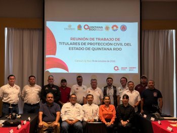 COEPROC reúne a los 11 titulares municipales de Protección Civil en Benito Juárez
