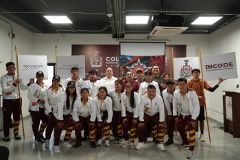 Colima abandera a 50 personas para el Encuentro Nacional Deportivo Indígena 2026 en Chiapas