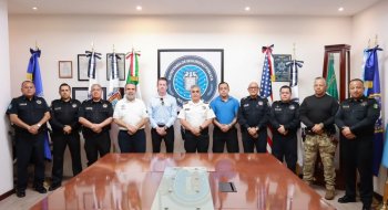 Embajada de EU y SSPE de Aguascalientes acuerdan capacitación policial