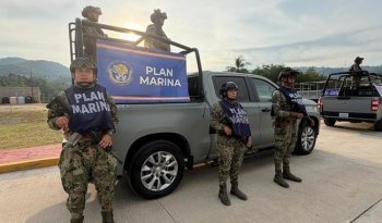 Marina mantiene el Plan Marina en Colima, Guerrero, Michoacán y Oaxaca por el huracán Trudy