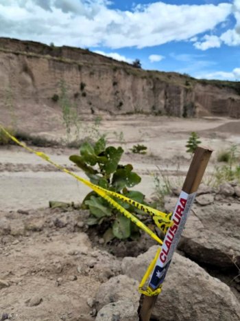 PAOT clausura dos bancos de material pétreo en Purísima del Rincón y León