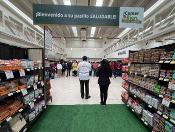 SUPERISSSTE inaugura su primer Pasillo Saludable en Villa Coapa