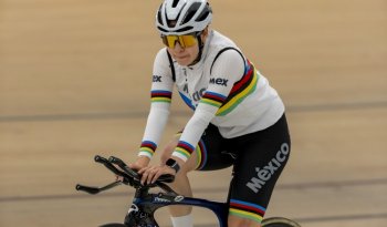 Yareli Acevedo termina 12 en ómnium del Mundial de Ciclismo de Pista Shanghái 2026