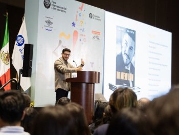 Samuel García presenta su libro "Un Nuevo León" en la FIL Monterrey 2026