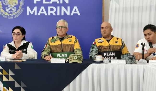 Frente Frío 2 deja 1,555 viviendas inundadas en Veracruz; sin pérdidas humanas en cuatro estados