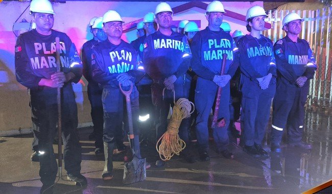 Marina mantiene el Plan Marina por el huracán Trudy: cierra puertos y habilita albergues en Jalisco y Colima