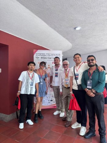 Estudiantes del INFOSPE participan en congreso internacional de criminología en Colombia