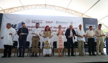 Sheinbaum entrega rehabilitación del Hospital General del IMSS Bienestar en Ciudad del Carmen