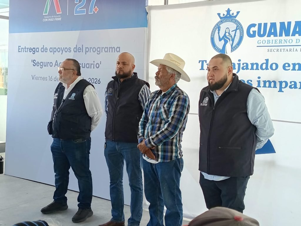 Guanajuato destina 510,090 pesos a 131 productores de Irapuato afectados por sequía