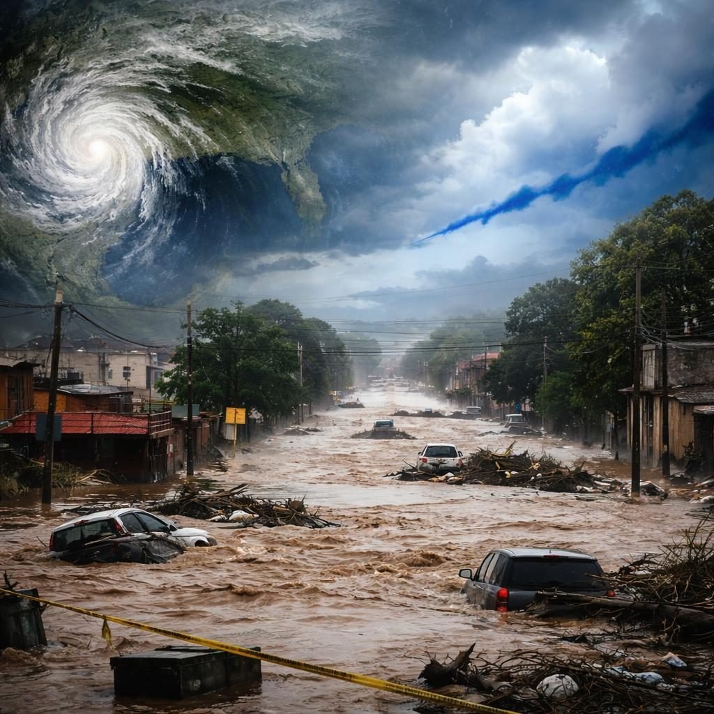 México enfrenta inundaciones por Trudy y el frente frío 2