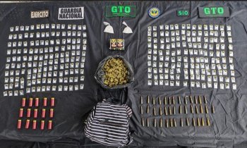 Cateo en Loma Linda de Copales, Valle de Santiago: detienen a dos y aseguran 302 bolsas con presunta droga