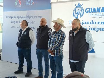 Guanajuato destina 510,090 pesos a 131 productores de Irapuato afectados por sequía