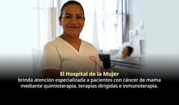 Hospital de la Mujer conmemora el Día contra el Cáncer de Mama con talleres de tanatología y sexualidad