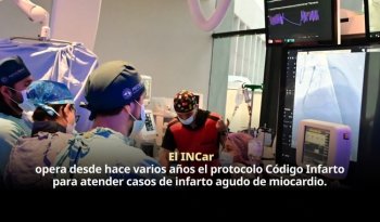 Código Infarto del INCar, modelo para atención oportuna de infarto en el Servicio Universal de Salud