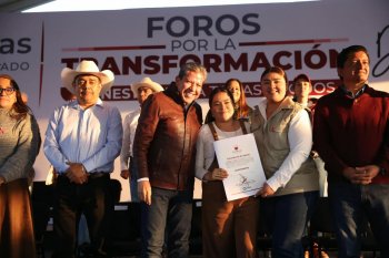 Gobierno de Zacatecas reporta inversión de 2 mil 489 mdp en Pinos y anuncia más vivienda