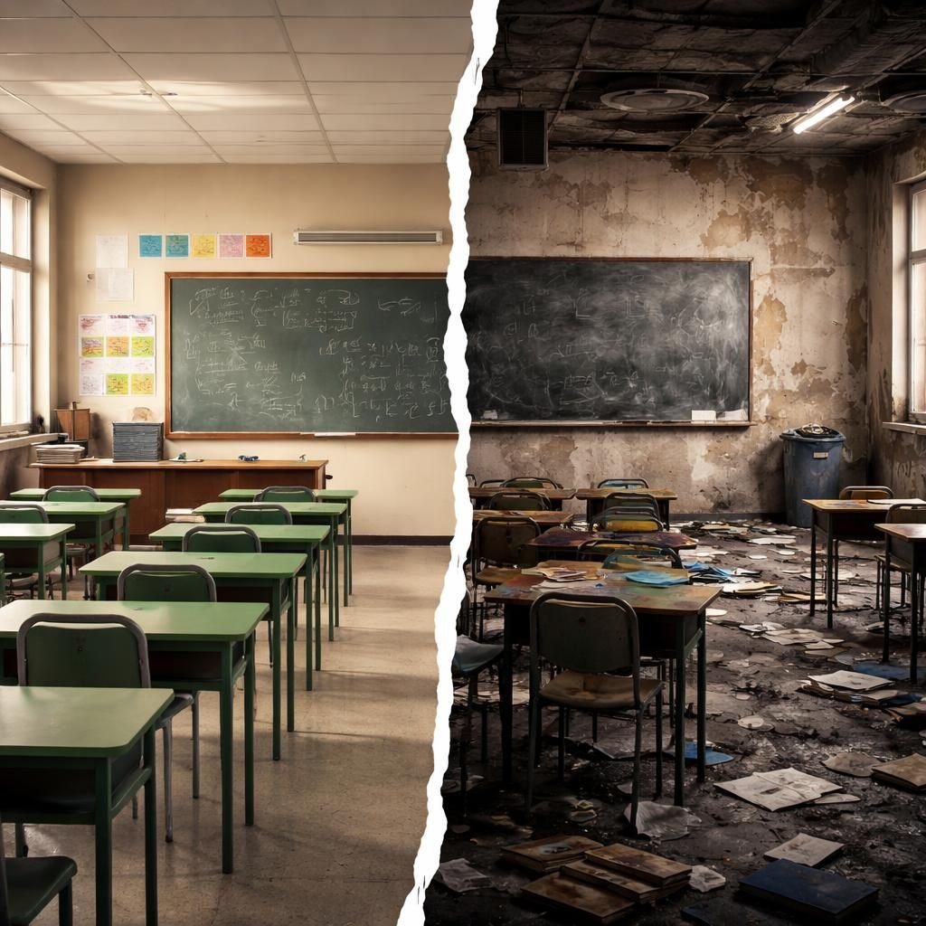 Irracionalidad en la política educativa: el contraste entre el discurso oficial y la realidad escolar en México