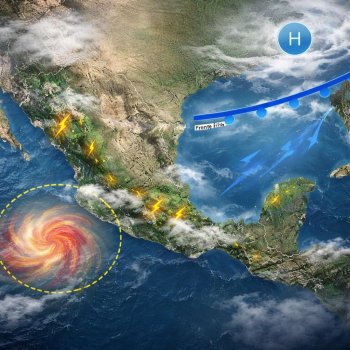Clima hoy en México: zona de inestabilidad en el Pacífico, lluvias y frío