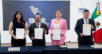 Fiscalía de Puebla se suma a convenio de transparencia entre autoridades garantes
