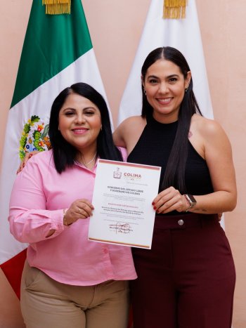 Indira Vizcaíno designa a Maritza Cortés como directora del DIF Estatal Colima