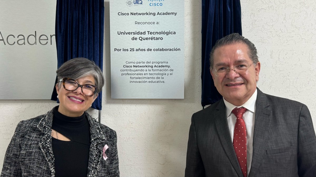 UTEQ y Cisco celebran 25 años de alianza tecnológica con 12 mil estudiantes formados