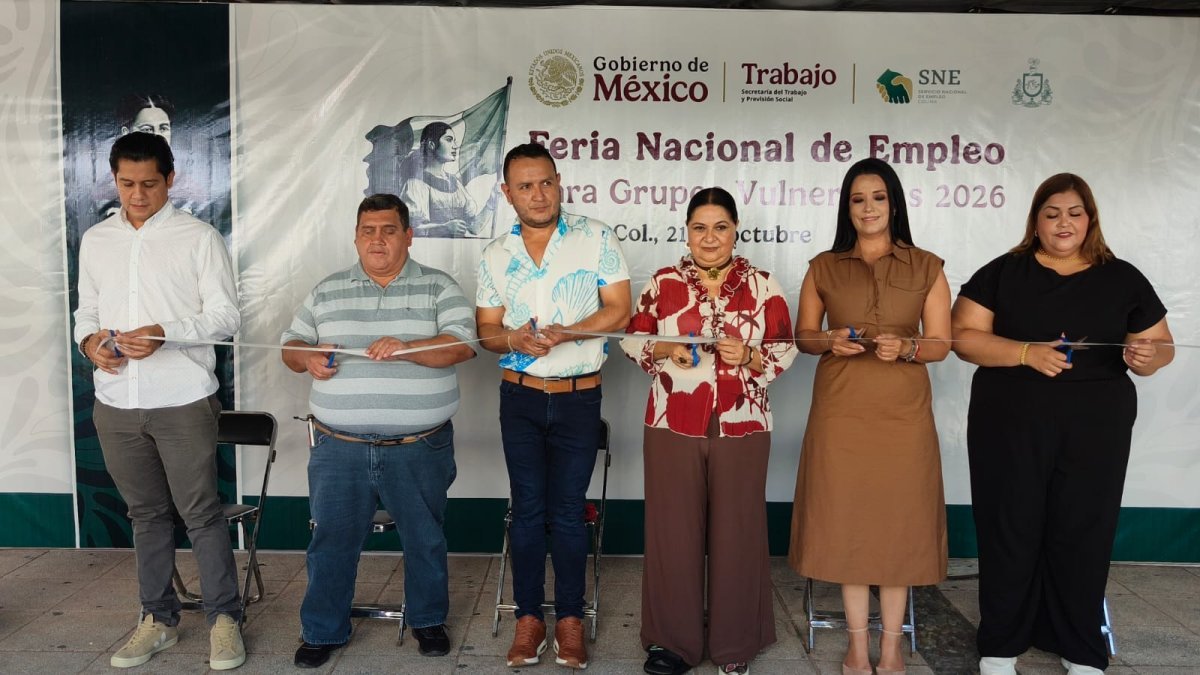 Feria de Empleo en Colima ofrece más de 250 plazas para grupos vulnerables