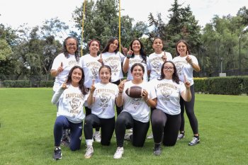 Equipos de flag femenil de la UNAM ganan la Temporada Águila 2026 de la Liga Nacional de Tocho