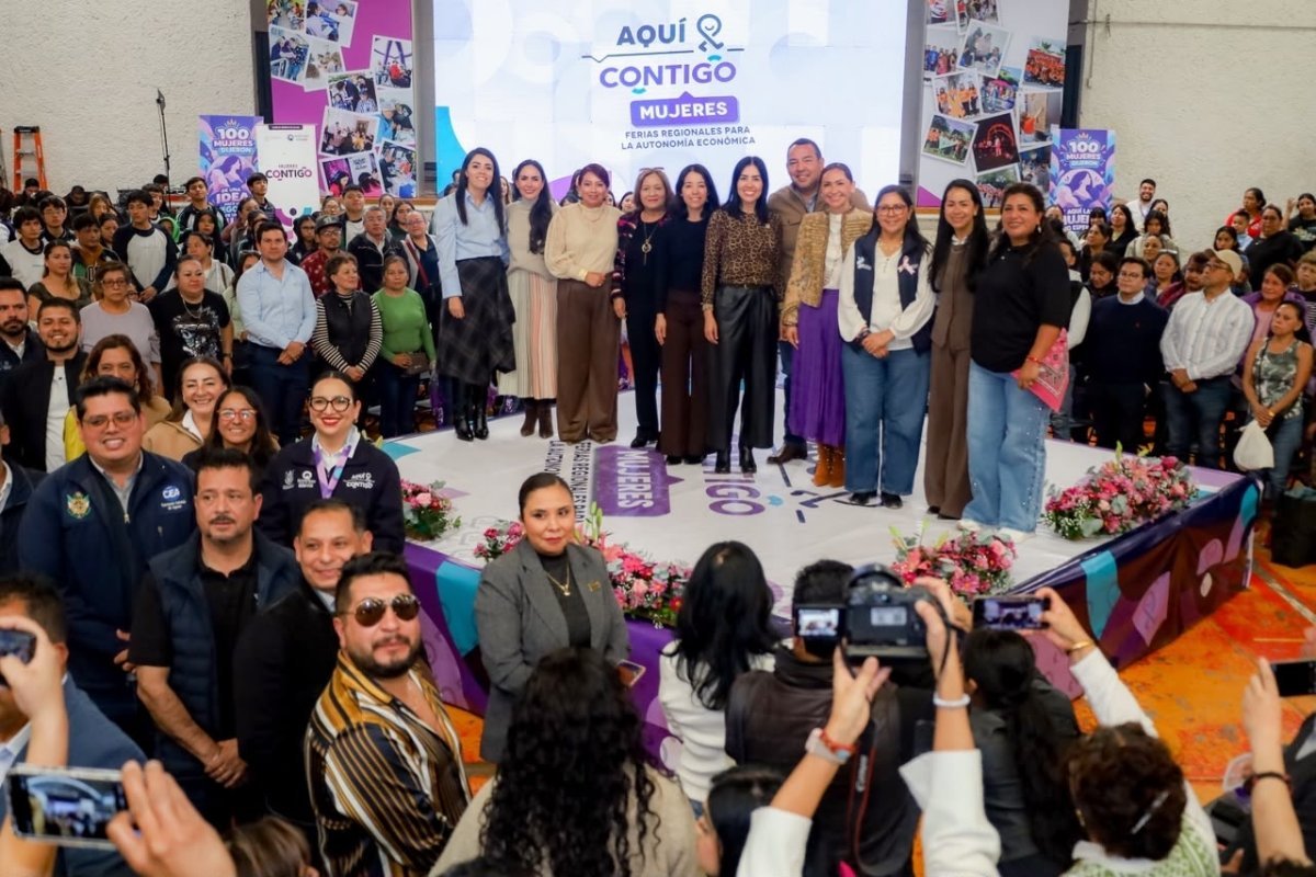 Feria de autonomía económica para mujeres en San Juan del Río reúne a más de 800 personas
