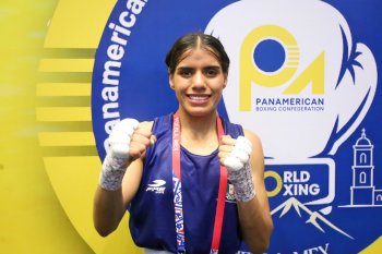 Valeria Amparán avanza a la final del Campeonato Continental Panamericano de Box en Puebla