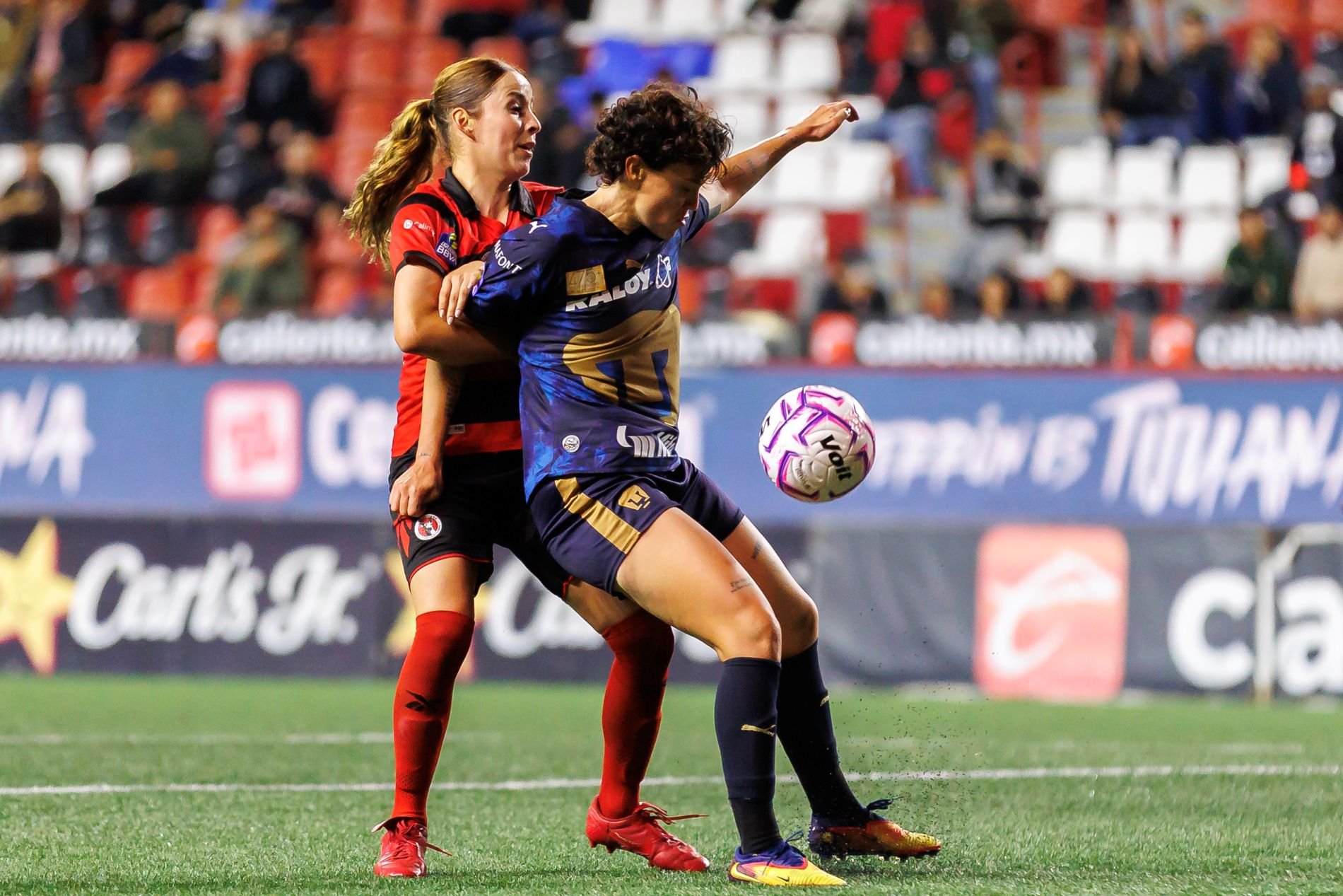 Pumas Femenil empata 1-1 con Tijuana y se afianza en el cuarto lugar del Grupo B