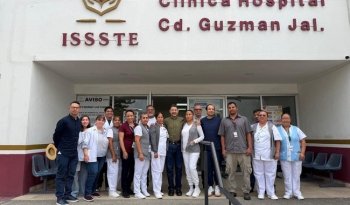 ISSSTE revisa atención médica en Colima y supervisa obras en la Clínica de Ciudad Guzmán, Jalisco