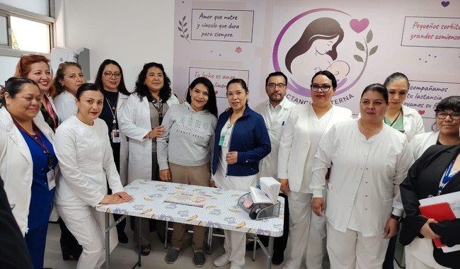 ISSSTE inaugura sala de lactancia en el Hospital Regional Adolfo López Mateos de CDMX