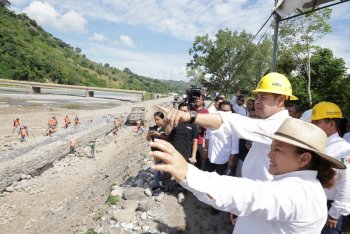 Obras en el río Pantepec buscan proteger a cuatro comunidades de Puebla tras inundaciones