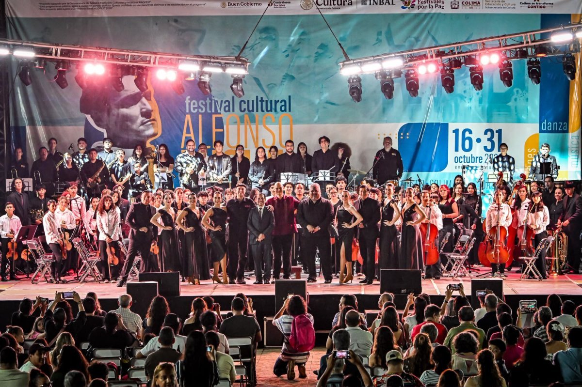 Festival Alfonso Michel reúne a más de 100 artistas en concierto multidisciplinario en Colima